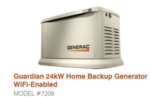 Generac 24KW Standby Generator